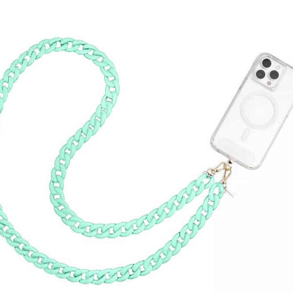 Hold the Phone - Crossbody Phone Chain - Turquoise